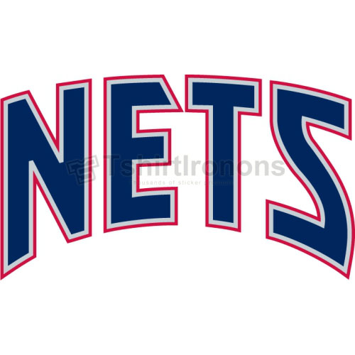 New Jersey Nets T-shirts Iron On Transfers N1102 - Click Image to Close